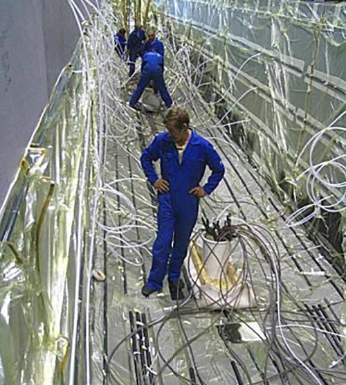 24-метровый электрокатамаран из композитов в постройке