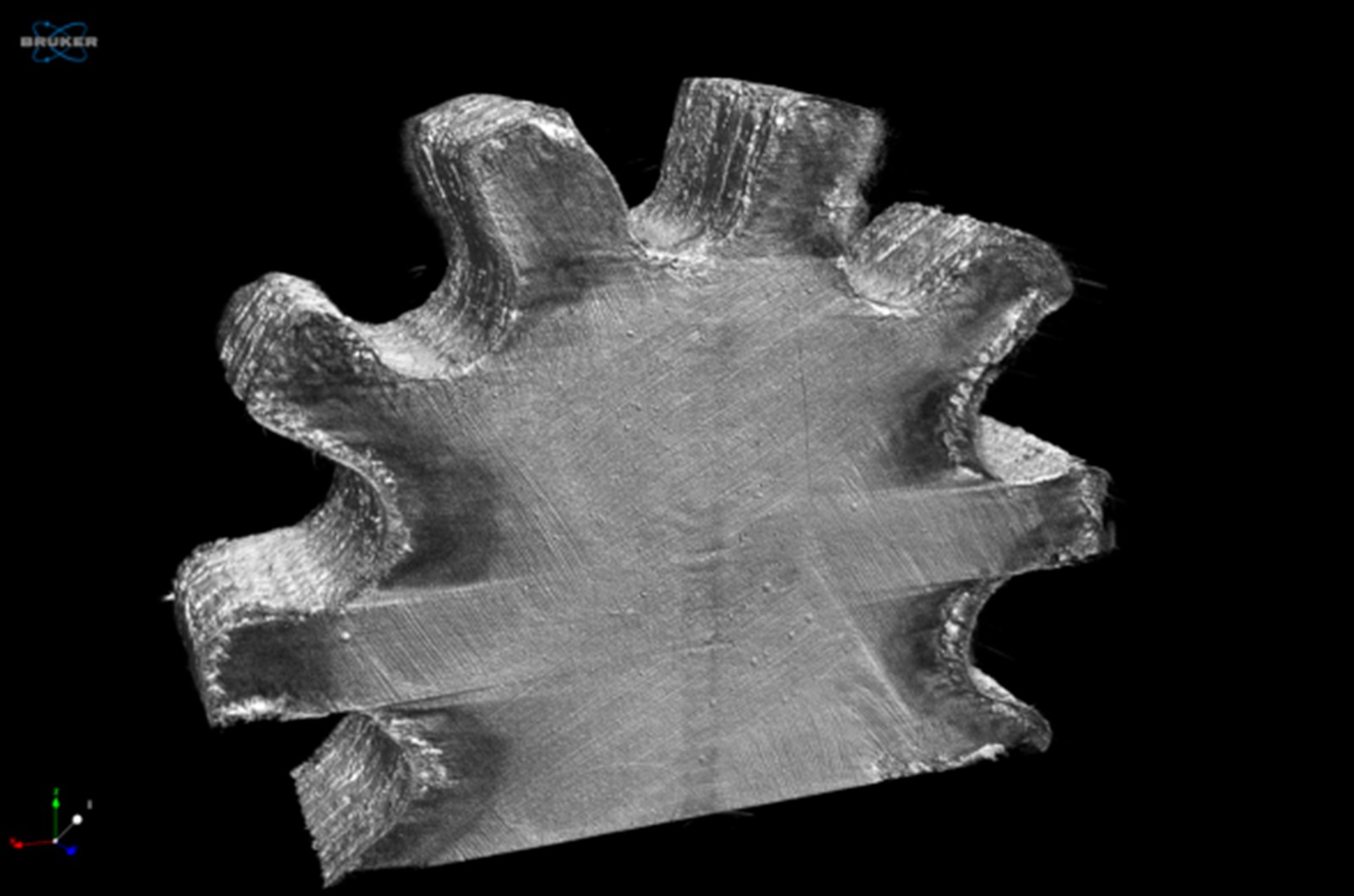 3D-изображение образца