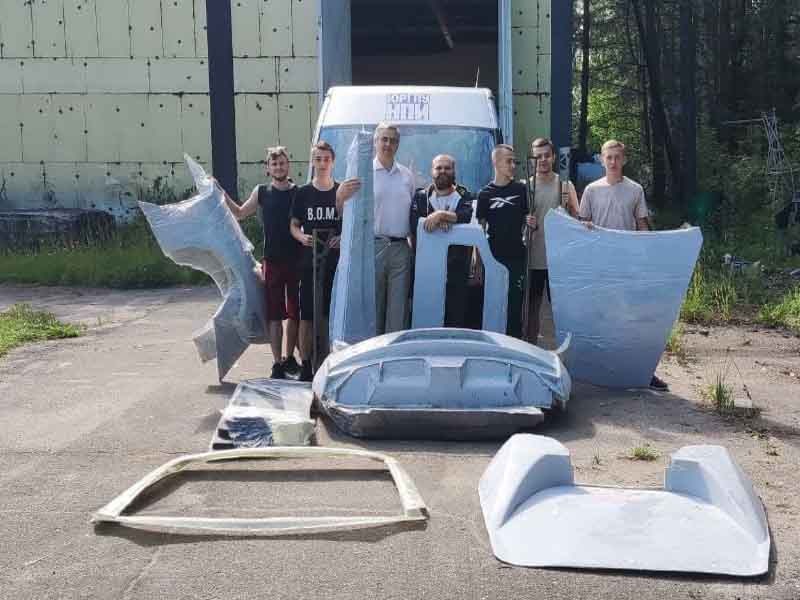 Инженер из Шахт собрал двухместный автомобиль с нуля