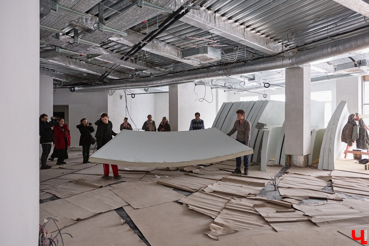 Во владимирском планетарии начался монтаж 12-метрового купола из стеклопластика