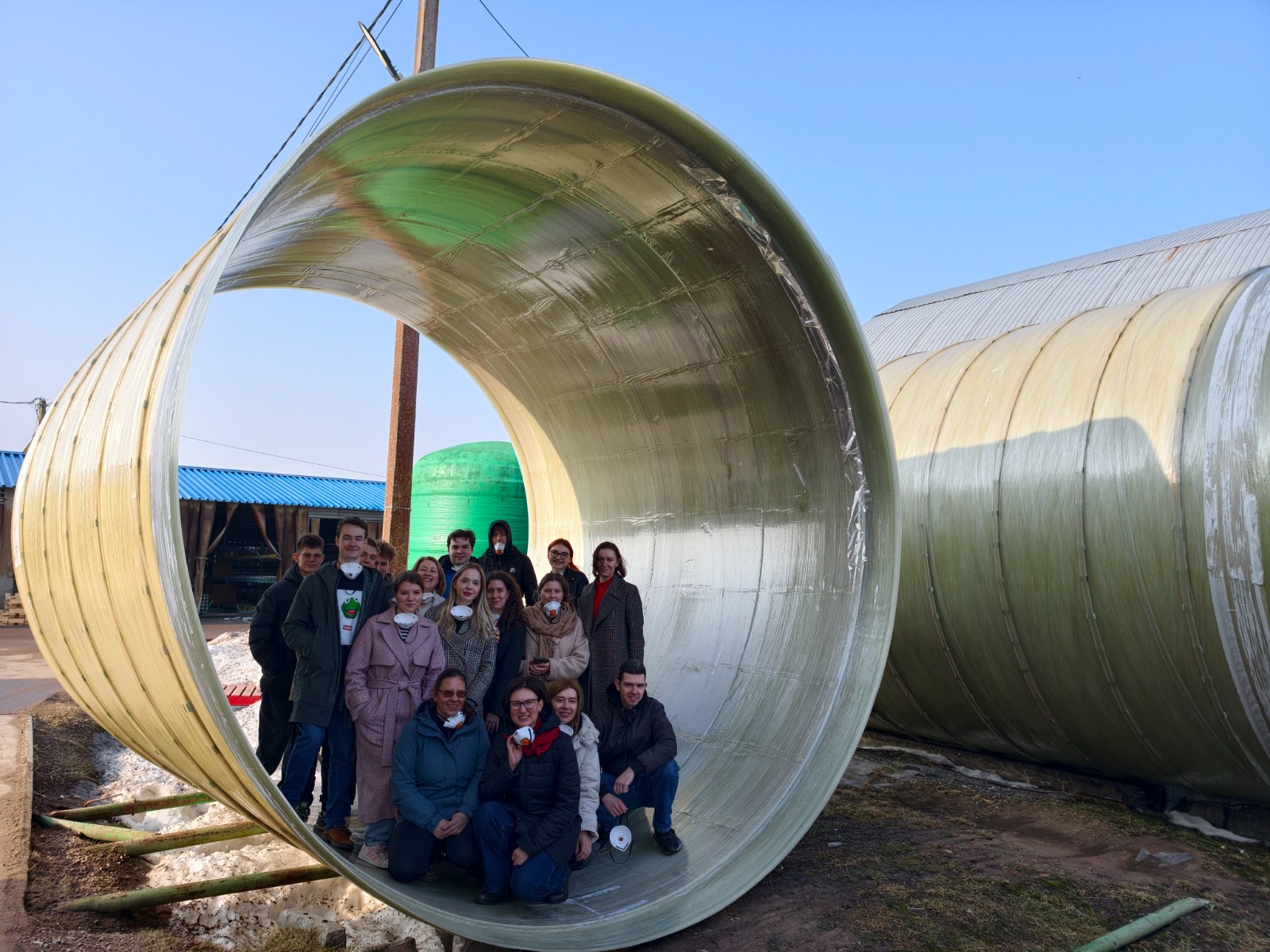 Студенты кафедры НВКМ погрузились в реальное производство: экскурсия на предприятия «Флотенк»