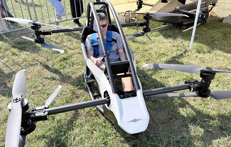 В России запустили массовое производство одноместных электрических eVTOL